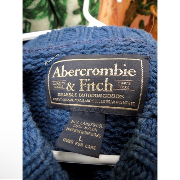 Vintage Abercrombie funky retro oversized sweater 🦋 - Picture 7 of 8
